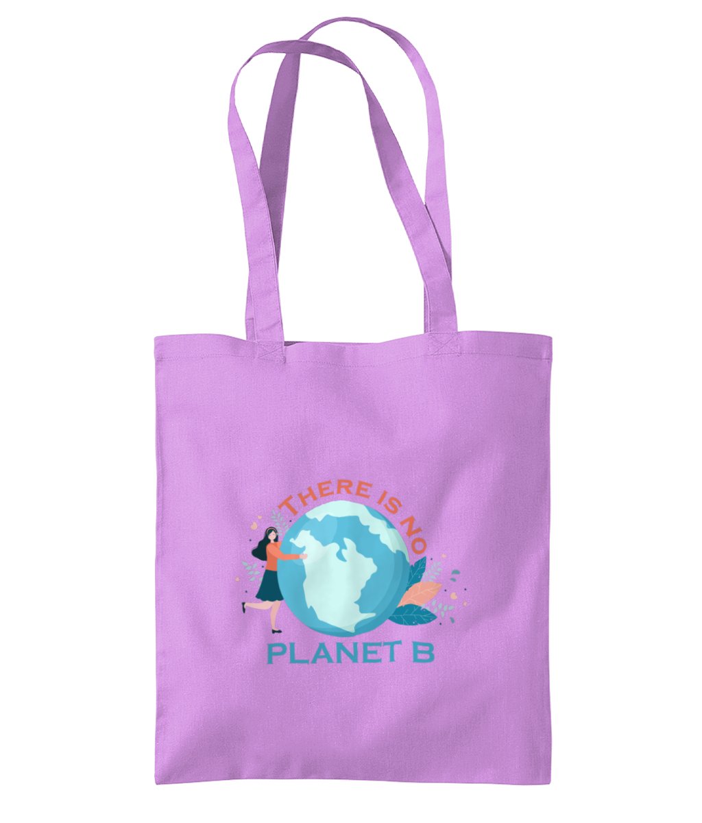 Cotton Tote Bag - There Is No Planet B - Designed by Naomi - Designed by Naomi
