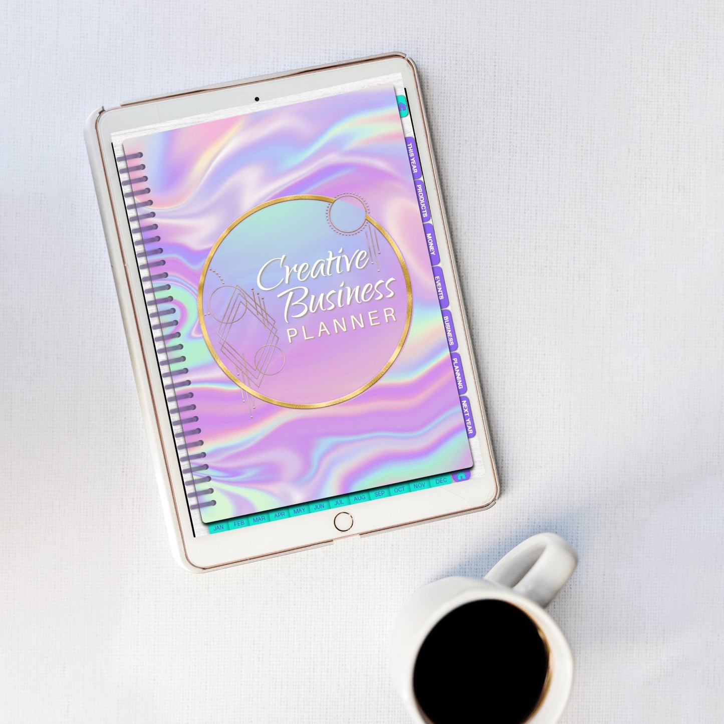 Creative Business Planner - Digital - Designed by Naomi - Designed by Naomi