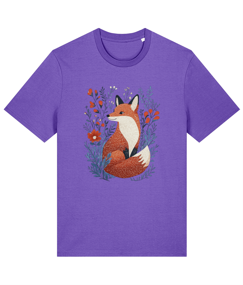 Freya Fox | 100% Cotton T-shirt - Designed by Naomi - Designed by Naomi