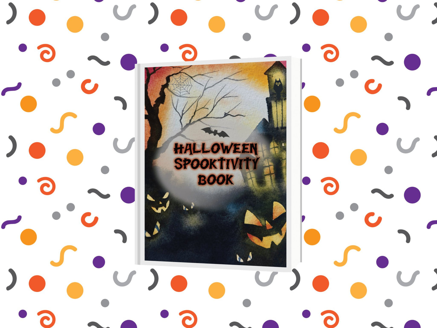 Printable Halloween Kids Activity Book - Designed by Naomi - Designed by Naomi