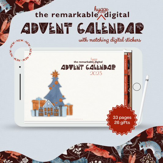 Digital Advent Calendar 2023 - Hygge Theme