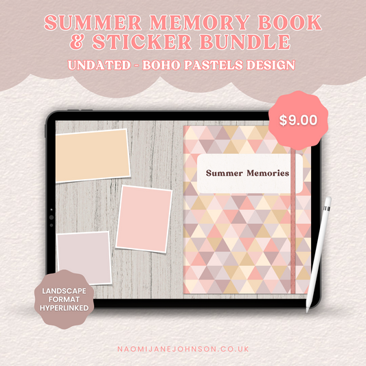 Summer Memory Book - Digital
