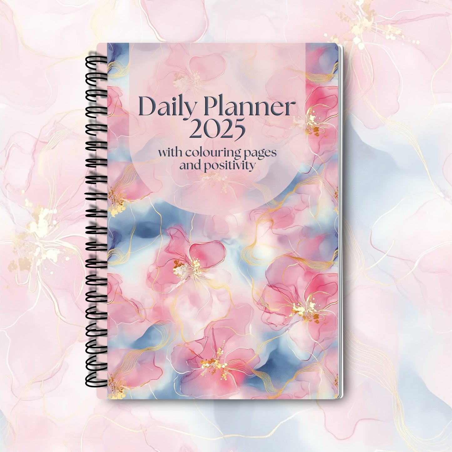 2025 Daily Planner With Colouring Pages - Designed by Naomi - Designed by Naomi