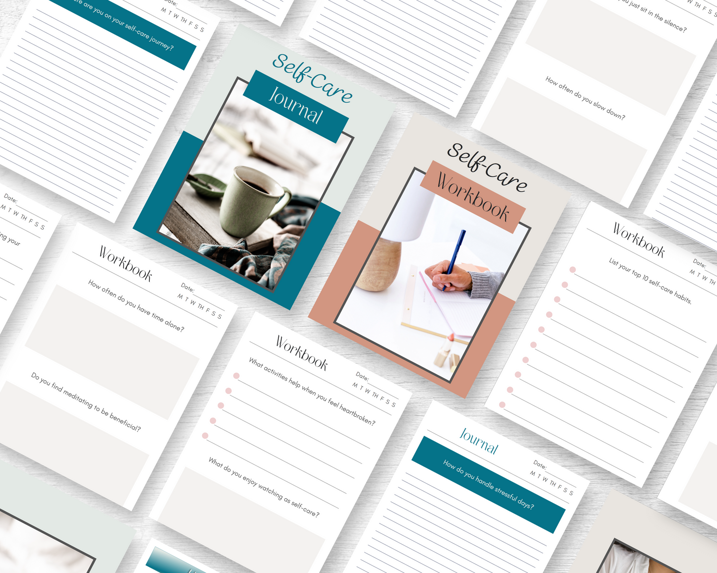 Self-Care Workbook and Journal