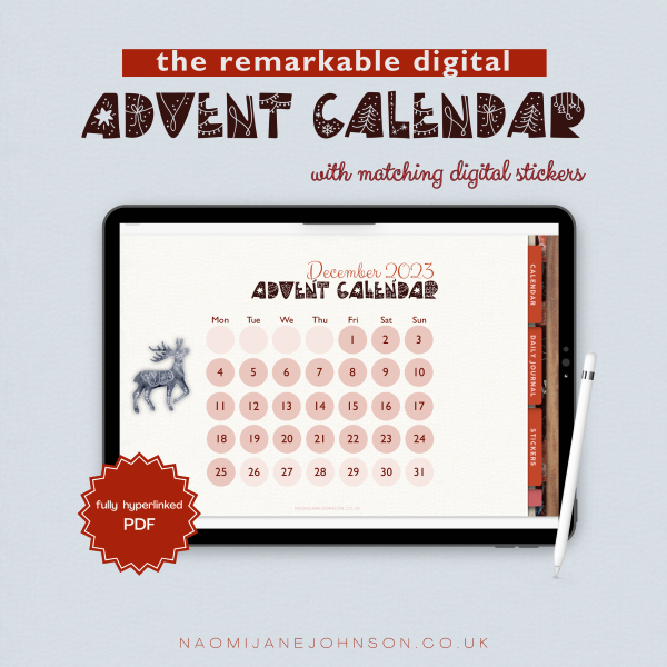 Digital Advent Calendar 2023 - Hygge Theme