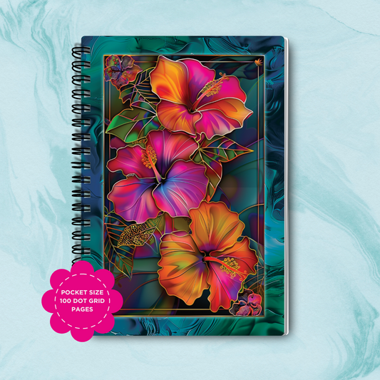 Heavenly Hibiscus Pocket Notebook