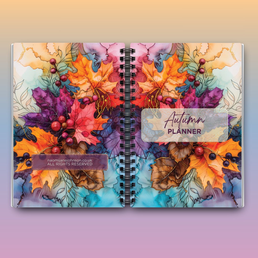 Autumn Planner - A5 - Designed by Naomi - Designed by Naomi