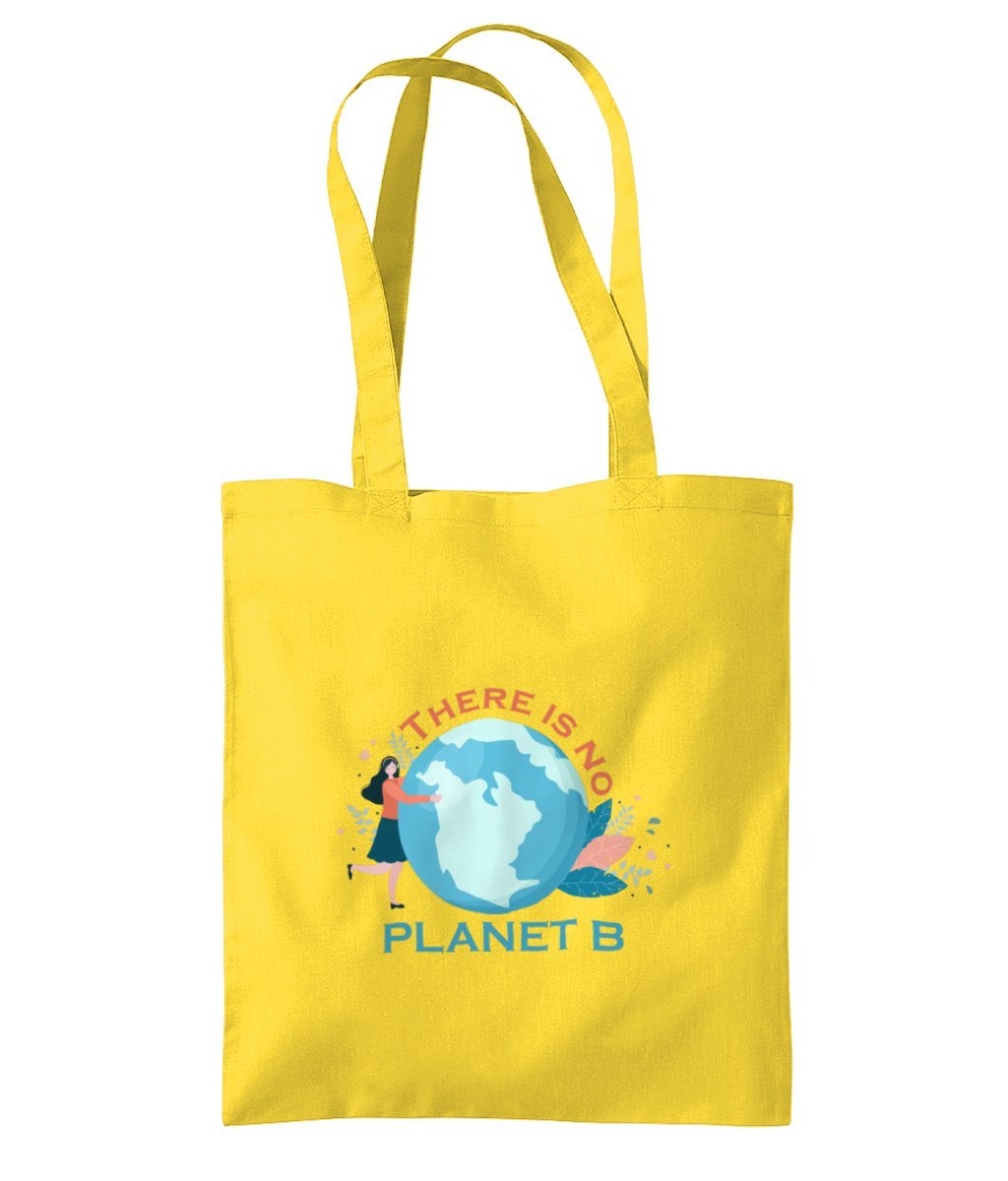 Cotton Tote Bag - There Is No Planet B - Designed by Naomi - Designed by Naomi