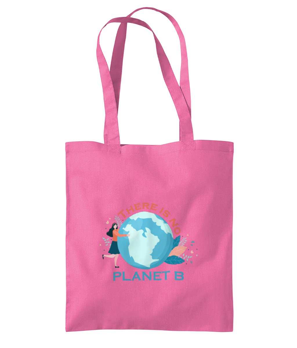 Cotton Tote Bag - There Is No Planet B - Designed by Naomi - Designed by Naomi