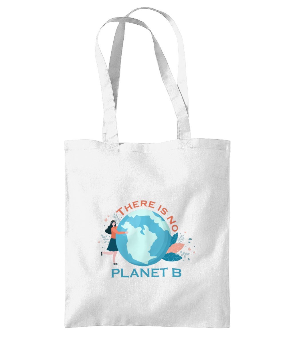 Cotton Tote Bag - There Is No Planet B - Designed by Naomi - Designed by Naomi