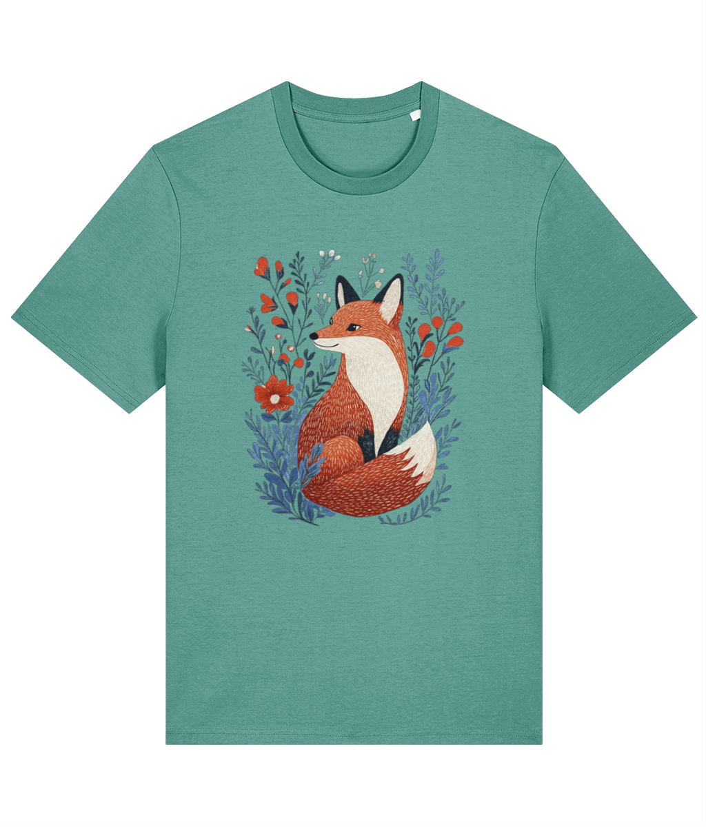 Freya Fox | 100% Cotton T-shirt - Designed by Naomi - Designed by Naomi