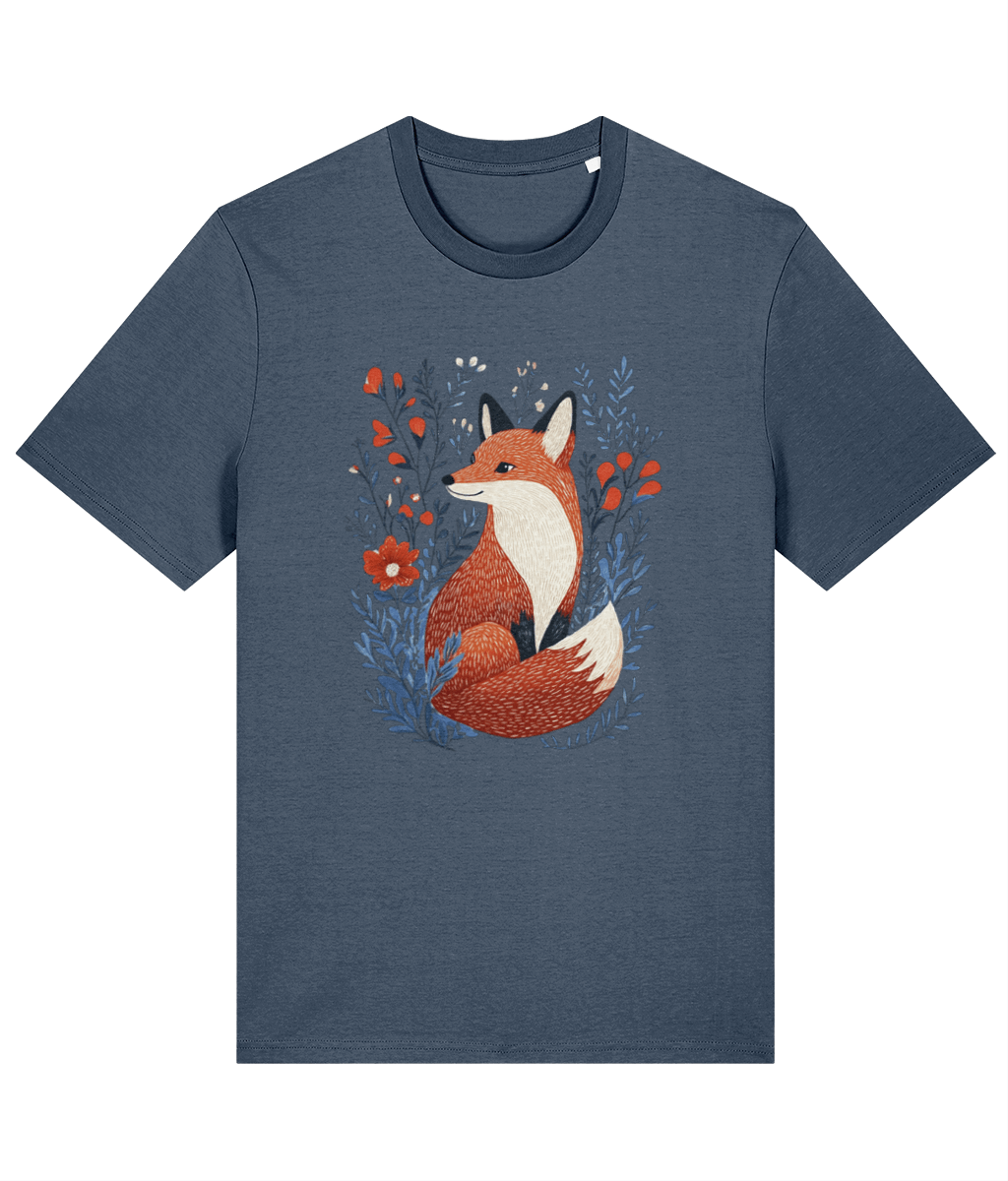 Freya Fox | 100% Cotton T-shirt - Designed by Naomi - Designed by Naomi