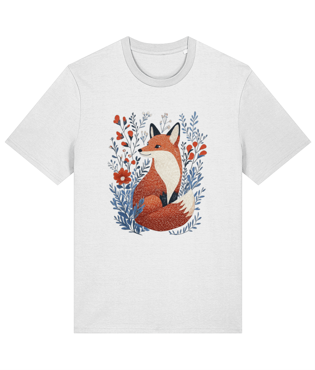 Freya Fox | 100% Cotton T-shirt - Designed by Naomi - Designed by Naomi