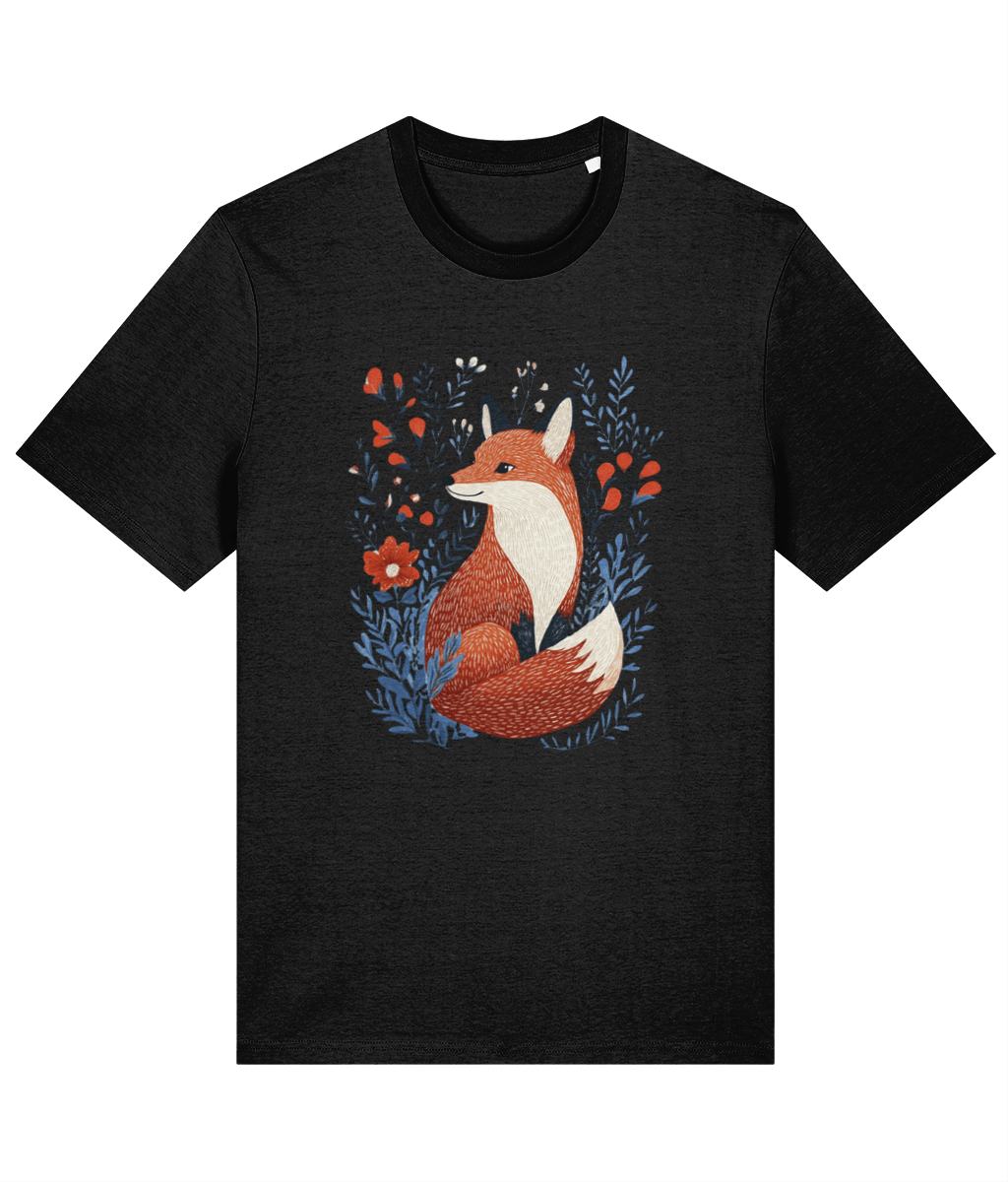 Freya Fox | 100% Cotton T-shirt - Designed by Naomi - Designed by Naomi