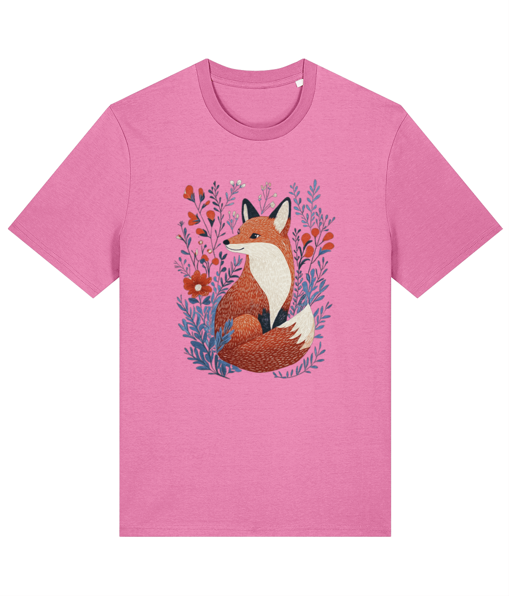 Freya Fox | 100% Cotton T-shirt - Designed by Naomi - Designed by Naomi