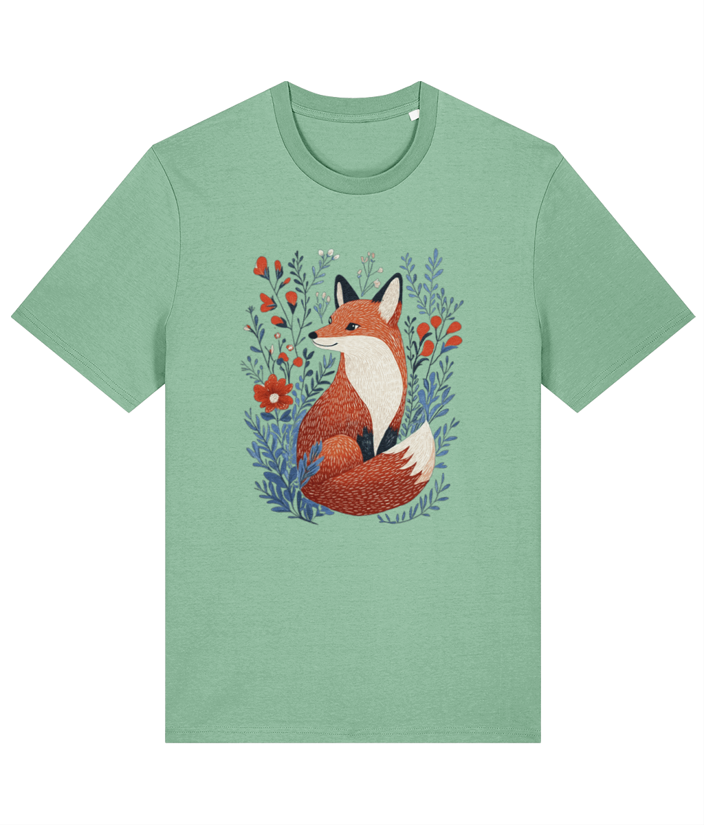 Freya Fox | 100% Cotton T-shirt - Designed by Naomi - Designed by Naomi