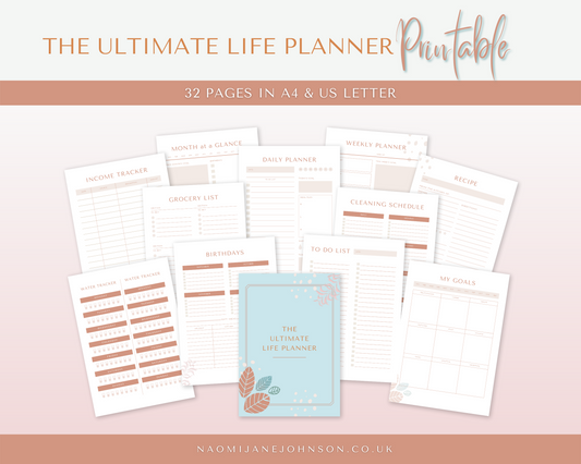 Ultimate Life Planner Printable