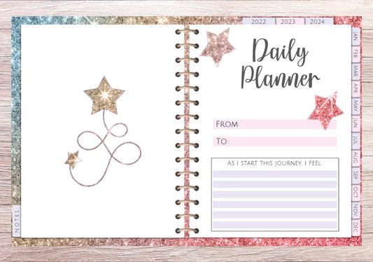 Sparkling Star Digital Planner - Designed by Naomi - Designed by Naomi