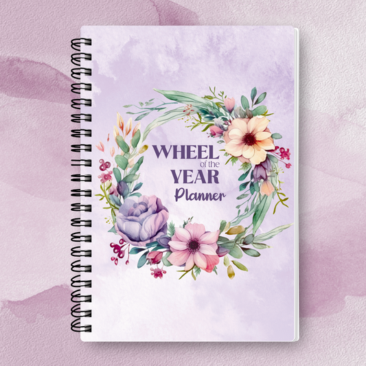 Wheel of the Year Planner 2025 - A5 Spiral Bound