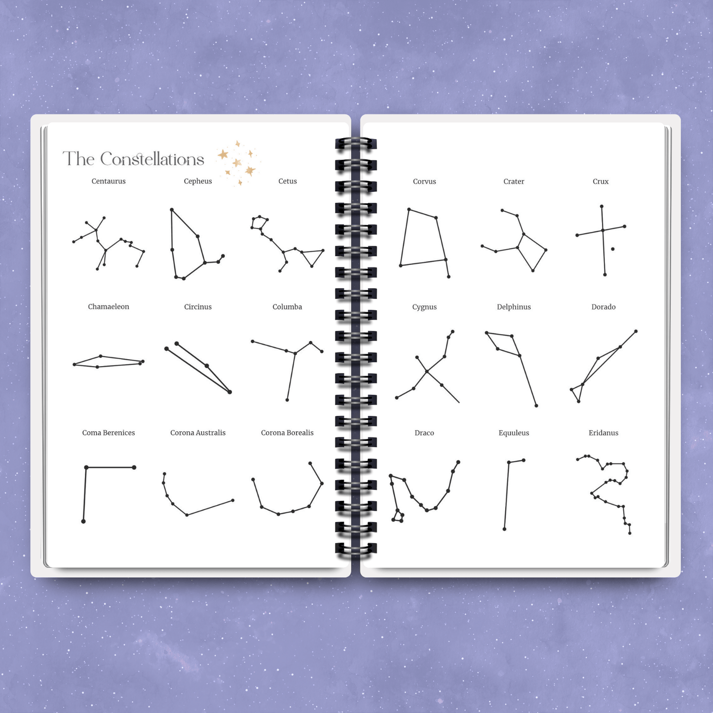 Stargazing Journal – Look Up and Capture the Magic of the Night Sky - Designed by Naomi - Designed by Naomi