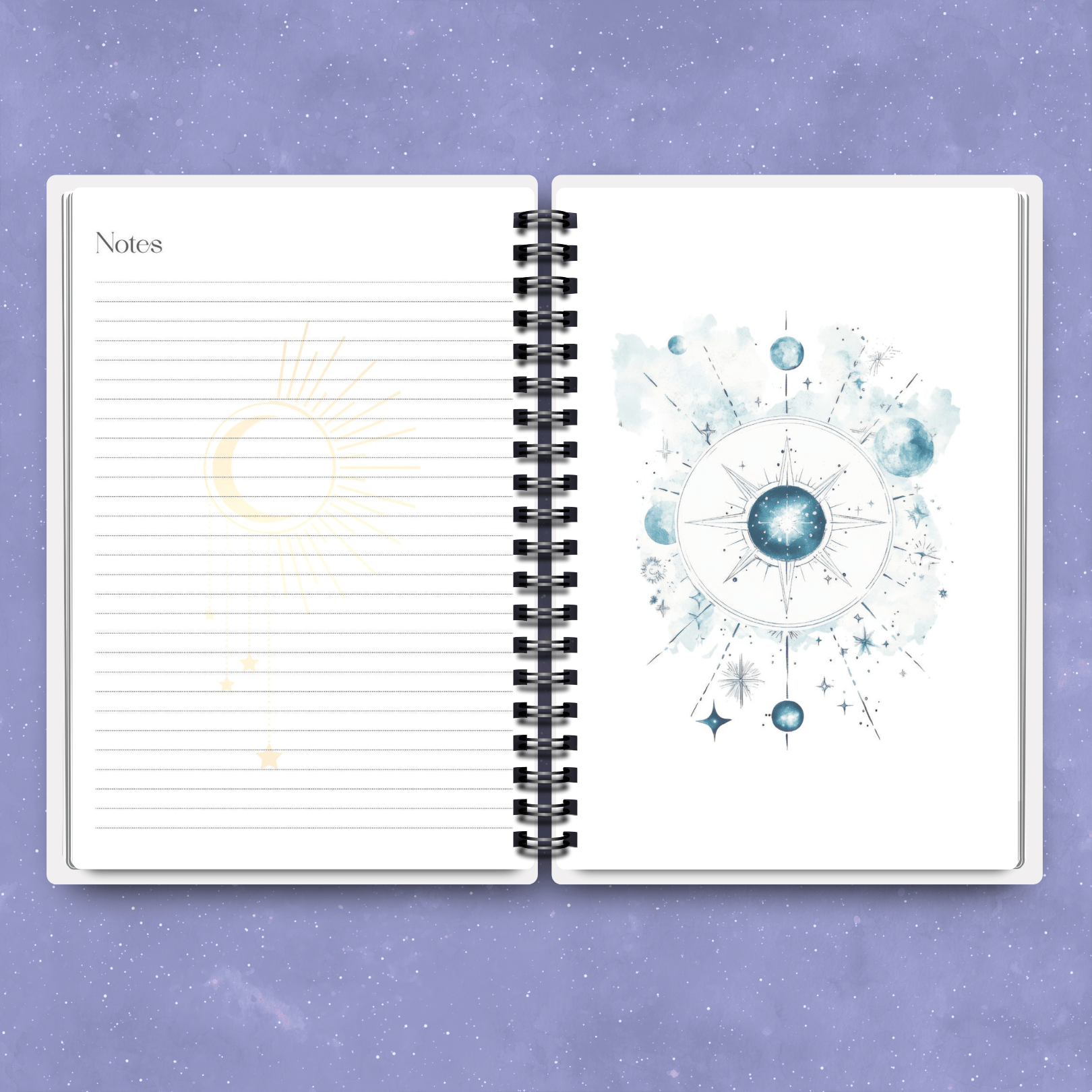 Stargazing Journal – Look Up and Capture the Magic of the Night Sky - Designed by Naomi - Designed by Naomi